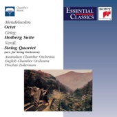 Mendelssohn: Octet - Grieg: Holberg Suite - Verdi: String Quartet artwork