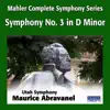 Mahler: Symphony No. 3 in D Minor album lyrics, reviews, download