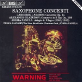 Pekka Savijoki, Jorma Panula & New Stockholm Chamber Orchestra - Saxophone Concerto, Op. 14: III. Allegro Scherzando