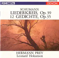 Schumann: Liederkreis, Op. 39 & 12 Gedichte, Op. 35 by Hermann Prey & Leonard Hokanson album reviews, ratings, credits