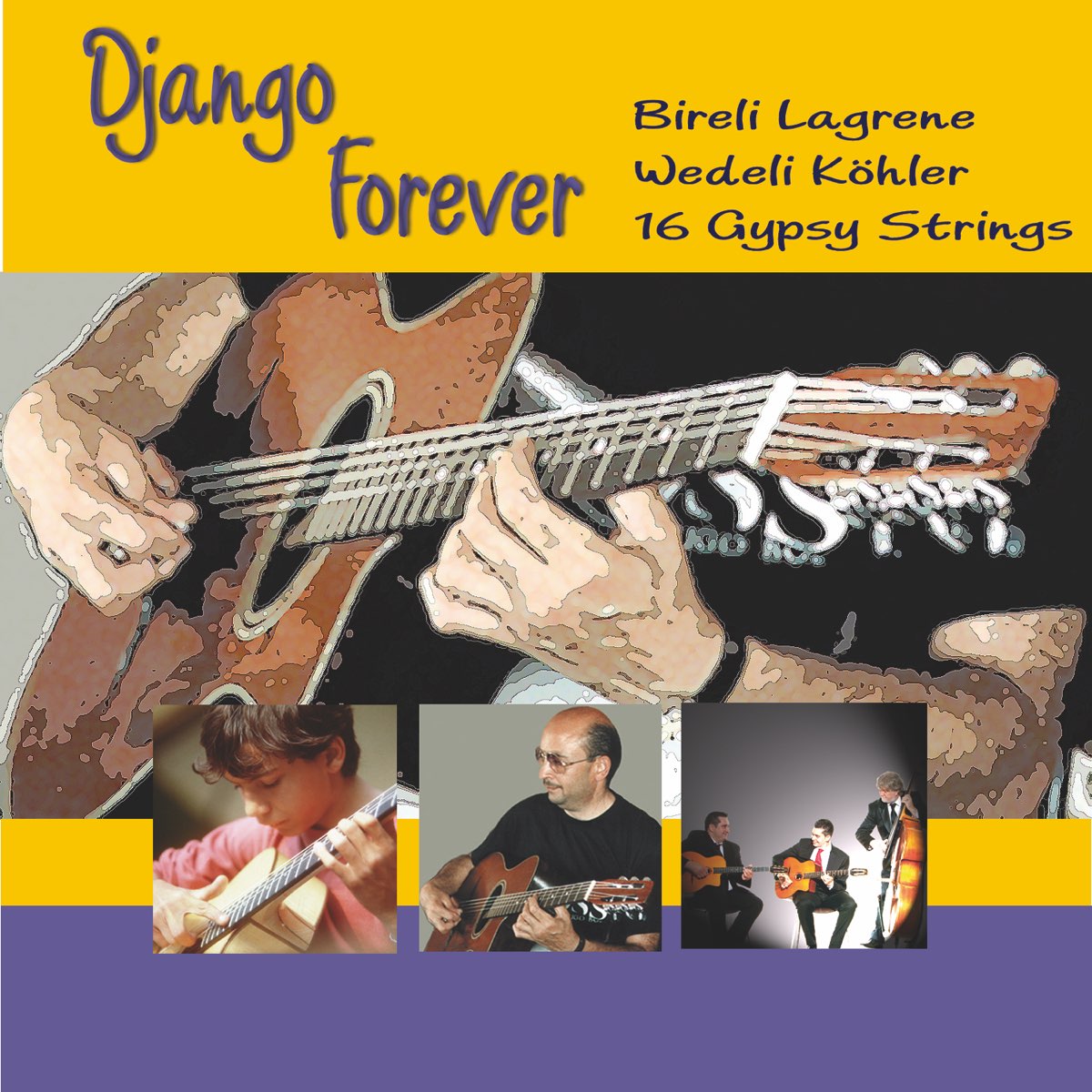 Django Forever de Biréli Lagrène, Wedeli Köhler \u0026 16 Gypsy Strings en Apple  Music