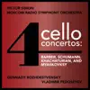 Four Cello Concertos: Barber, Schumann, Khachaturian & Myaskovsky album lyrics, reviews, download