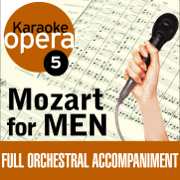 Karaoke Opera, Vol. 5: Mozart for Men - Bulgarian National Radio Symphony Orchestra, Czech Symphony Orchestra & Edward Pleasant