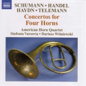 Concertos for Four Horns artwork