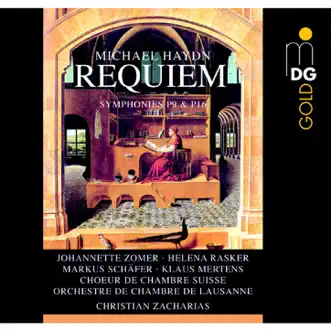 Missa pro defuncto Archiepiscopo Sigismundo, MH 154: Requiem aeternam by Christian Zacharias, Johanette Zomer, Helena Rasker, Markus Schäfer, Klaus Mertens, Schweizer Kammerchor & Orchestre de Chambre de Lausanne song reviws