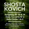 Shostakovich: Symphony No. 10 & 14 - Violin Concerto No. 2 - Ballet Suites 1 & 2 album lyrics, reviews, download