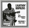 Lightnin' Hopkins: The Remaining Titles, Vol. 1 (1950-1961)