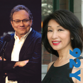 Lewis Black with Connie Chung - Lewis Black