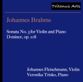 Johannes Brahms - Sonata No. 3 For Violin And Piano - EP artwork