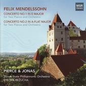 Mendelssohn: Concertos Nos. 1 & 2 for Two Pianos and Orchestra artwork