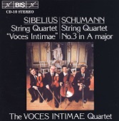 Sibelius: String Quartet In D Minor, Op. 56 - Schumann: String Quartet No. 3 In a Major, Op. 41-3 artwork
