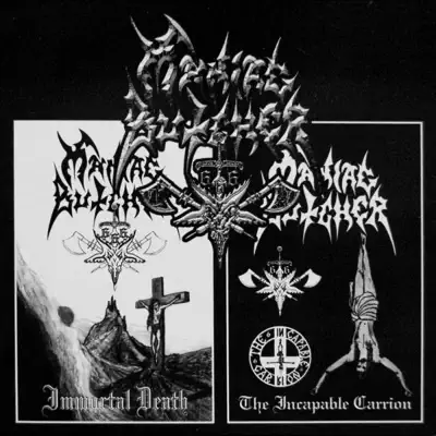 Immortal Death (1993) / the Incapable Carrion (1994) - Maniac Butcher Immortal Death (1993) / the Incapable Carrion (1994) - Maniac Butcher