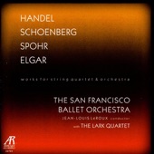 Handel, Schoenberg, Spohr & Elgar - Works for String Quartet and Orchestra artwork