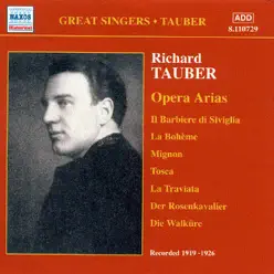 Tauber: Opera Arias, Volume 1 - Richard Tauber Tauber: Opera Arias, Volume 1 - Richard Tauber