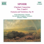 Spohr: Clarinet Concertos Nos. 2 and 4 - Fantasia, Op. 81 artwork