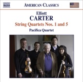 Carter: String Quartets Nos. 1 and 5 artwork