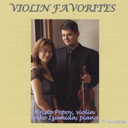Hristo Popov, Violin; Eriko Izumida, Piano - Saint-Saens: Introduction and Rondo Capriccioso, Op. 28