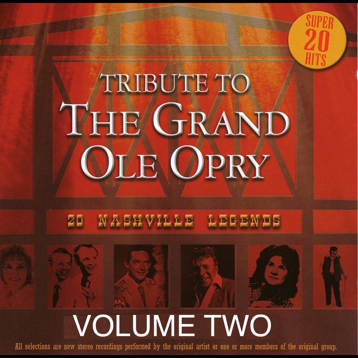 ‎Tribute to the Grand Ole Opry, Vol. 2 (ReRecorded Versions) by