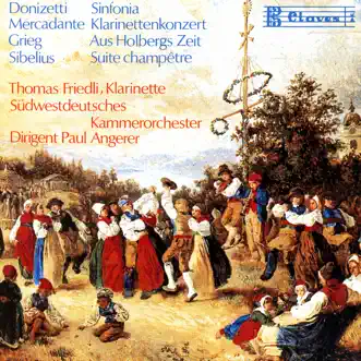 Donizetti, Mercadante, Grieg & Sibelius:Romantic Pieces for Chamber Orchestra by Thomas Friedli, Südwestdeutsches Kammerorchester Pforzheim & Paul Angerer album reviews, ratings, credits