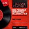 Carl Seemann - Chromatic Fantasia and Fugue in D Minor, BWV 903: Fantasia