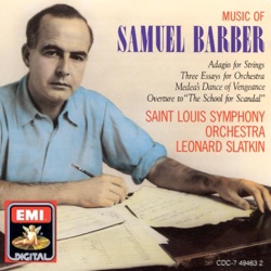 Saint Louis Symphony Orchestra & Leonard Slatkin - Adagio for strings (or string quartet; arr. from 2nd mvt. of String Quartet), Op. 11