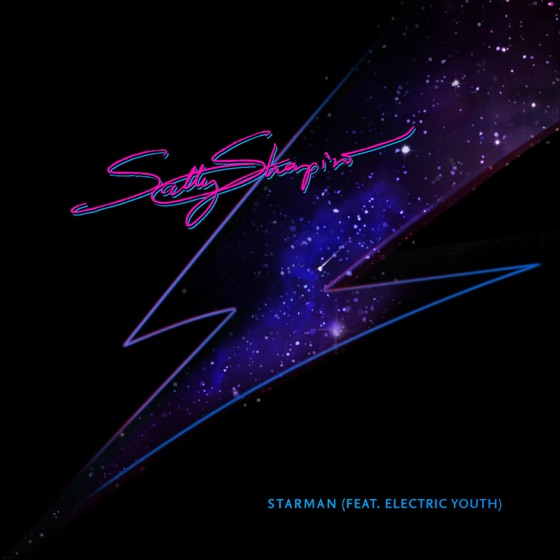 Cover artwork for Starman (Radio Edit) [feat. Electric Youth]