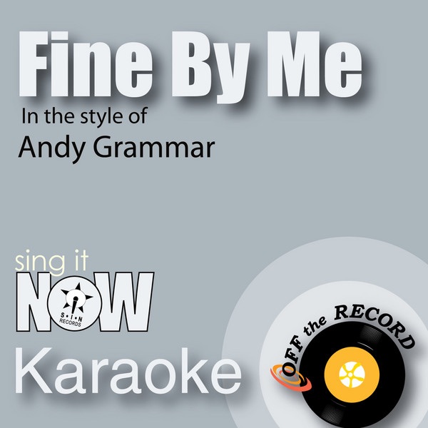 Fine By Me - Single Album Cover