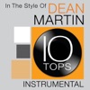 Ten Tops: Dean Martin (Instrumental) artwork