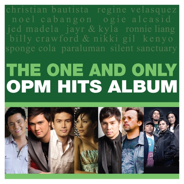 Ogie Alcasid The One and Only OPM Hits Album Album Cover