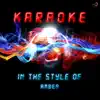 Karaoke (In the Style of Amber) - Single album lyrics, reviews, download
