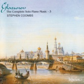 Glazunov: The Complete Solo Piano Music, Vol. 3 artwork