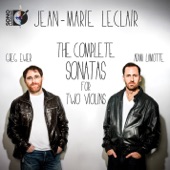Leclair: The Complete Sonatas for 2 Violins artwork