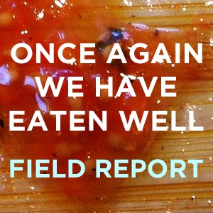 Once Again We Have Eaten Well: Field Report cover