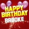 Happy Birthday Brooke (Electro Version) - White Cats Music lyrics