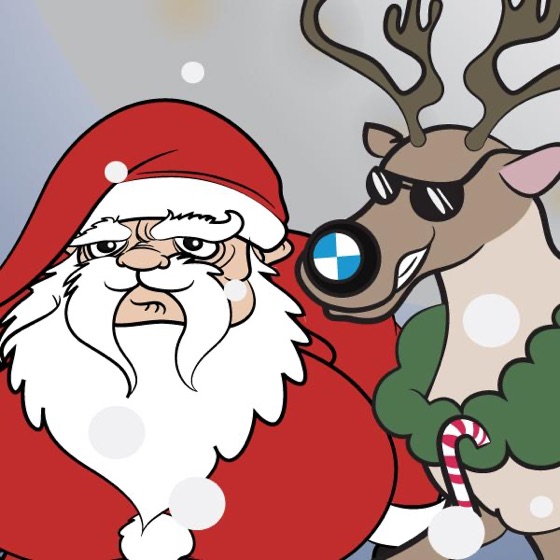 Cover artwork for Santa Hates Poor Kids