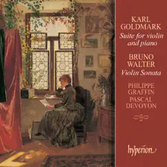 Walter & Goldmark: Violin Sonatas by Philippe Graffin & Pascal Devoyon album reviews, ratings, credits