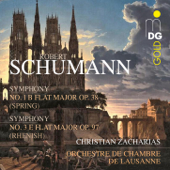 Schumann: Symphonies Nos. 1 & 3 - Orchestre de Chambre de Lausanne & Christian Zacharias