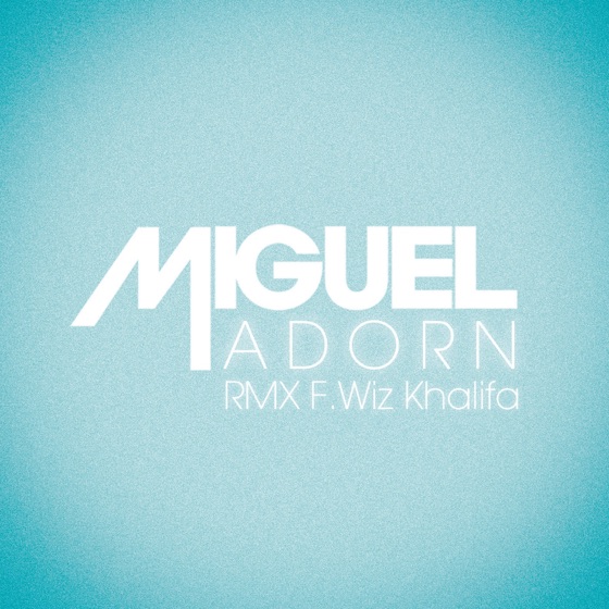 Cover artwork for Adorn (Remix) [feat. Wiz Khalifa]