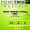 How Great Thou Art (Medium Key: A without Backing Vocals - Performance Backing Track) artwork