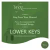 25 Gospel Songs (Lower Keys) [Piano Accompaniment] album lyrics, reviews, download