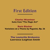 Charles Wuorinen: Suite from "The Magic Art" - Boris Blacher: Orchestral Variations on a Theme By Paganini, Op. 26 artwork