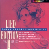 Mendelssohn-Hensel: Lied Edition, Vol. 1 artwork