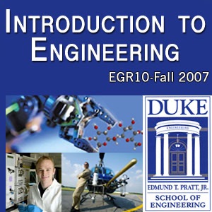 EGR 10: Introduction to Engineering - full course: audio