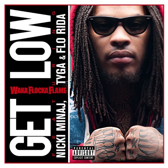 Cover artwork for Get Low (feat. Nicki Minaj, Tyga & Flo Rida)