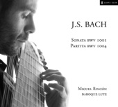 Bach: Sonata, BWV 1001 & Partita, BWV 1004 (Arranged for Lute) artwork