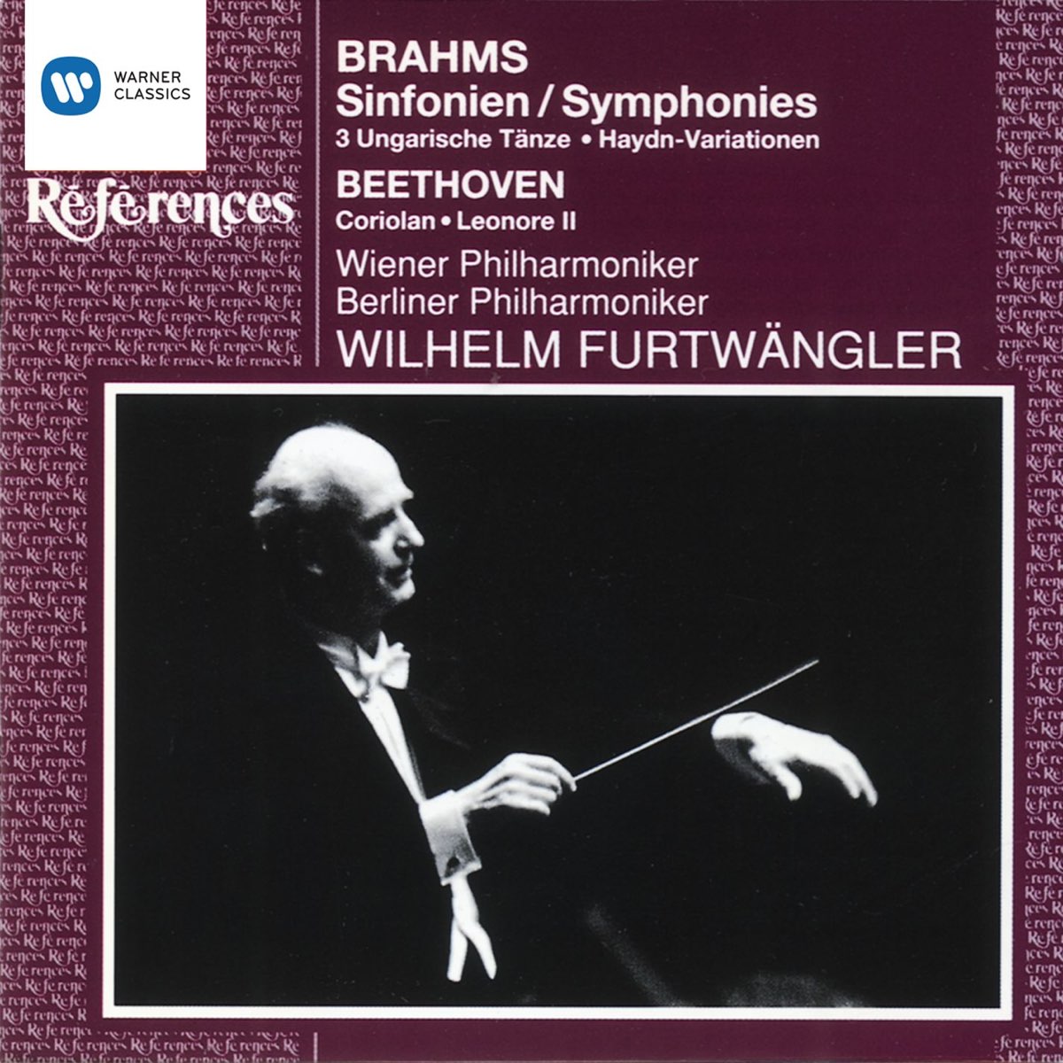 ‎Furtwängler Conducts Brahms & Beethoven By Berlin Philharmonic, Vienna ...