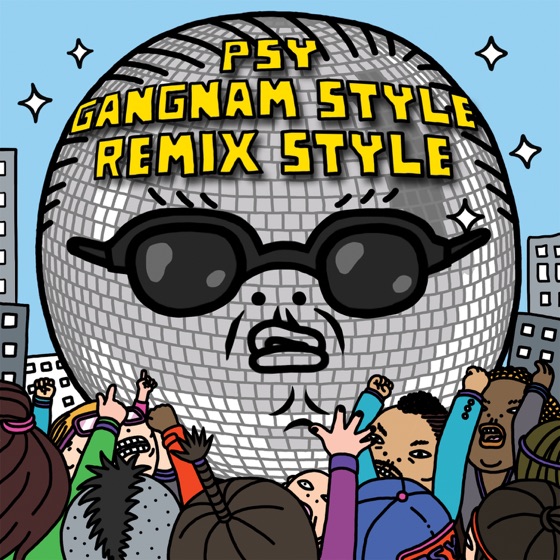 Cover artwork for Gangnam Style (강남스타일)