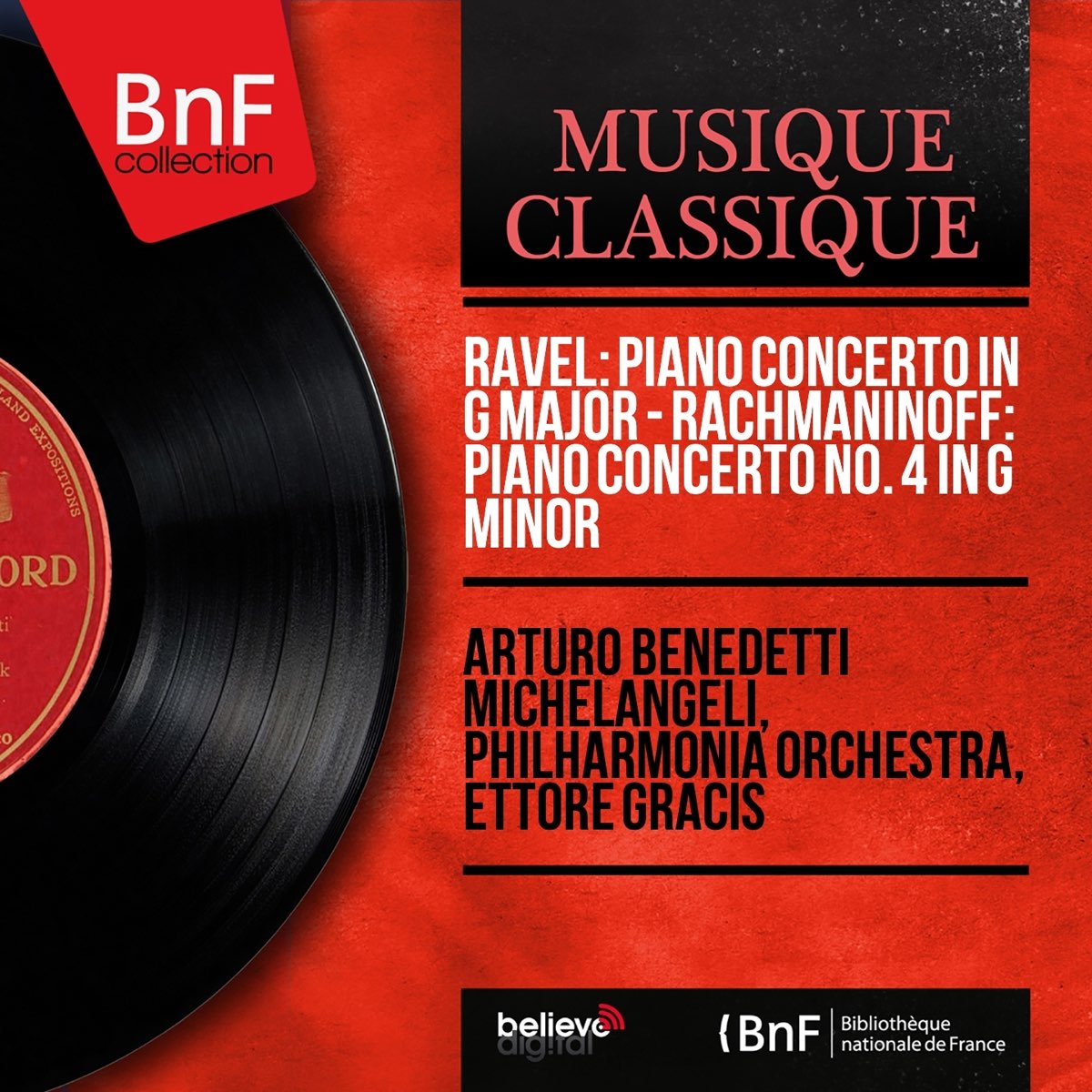 ‎Ravel: Piano Concerto In G Major - Rachmaninoff: Piano Concerto No. 4 ...