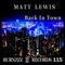 Back in Town - Matt Lewis lyrics