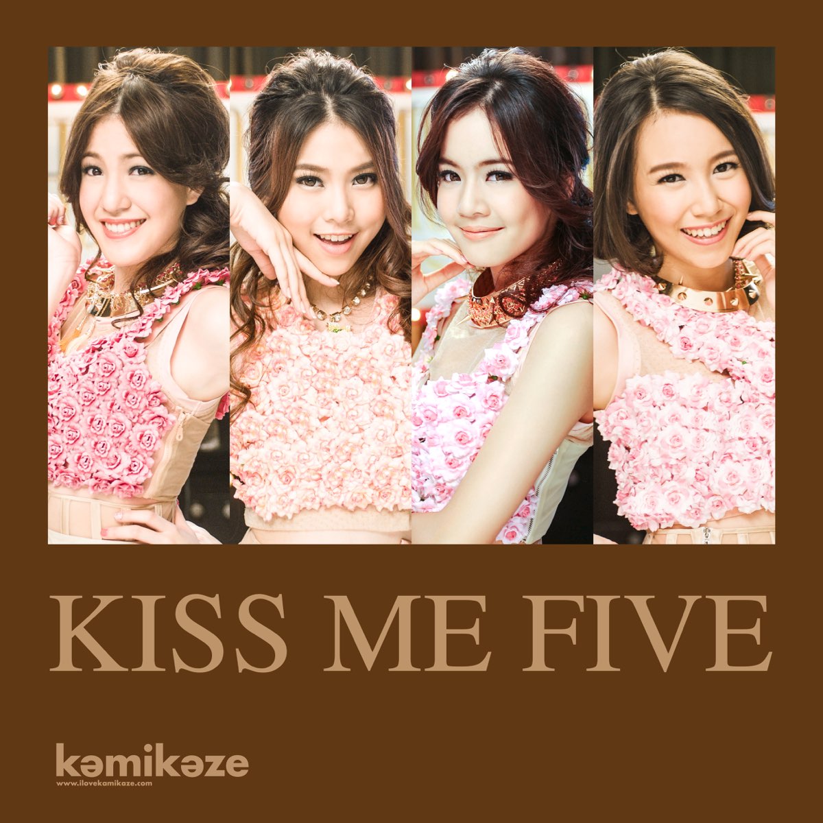 Five me. Kiss me Five. Kiss me Five Kamikaze records.